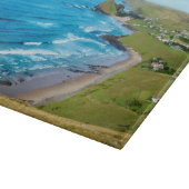 野生の海岸の壁の穴の景色 カッティングボード (角)