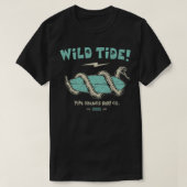 野生の潮 Tシャツ (デザイン正面)