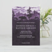 野生の濃紫の山の中に 招待状 (スタンド正面)