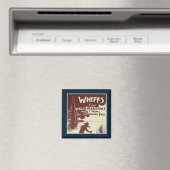 野生の牧草地からの白い マグネット (インサイチュ (食洗機))