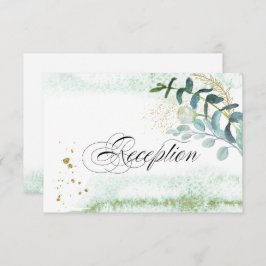 野生の牧草地 |グリーンボタニカルウェディングレセプション 招待状