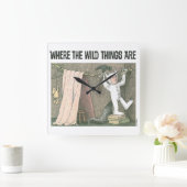 野生の物がある場所 |シーン1 スクエア壁時計 (ホーム)