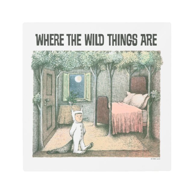 野生の物がある場所 |シーン3 メタルプリント (正面)