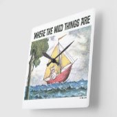 野生の物がある場所 |シーン5 スクエア壁時計 (傾斜)