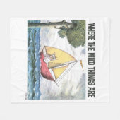 野生の物がある場所 |シーン5 フリースブランケット (正面(横))