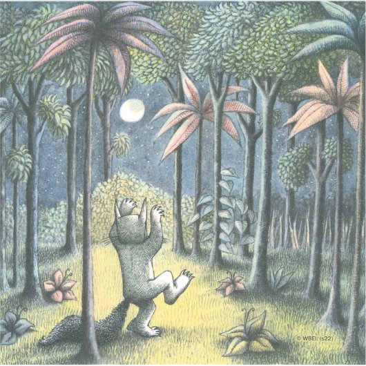 野生の物がある場所 |シーン6 シール (正面)