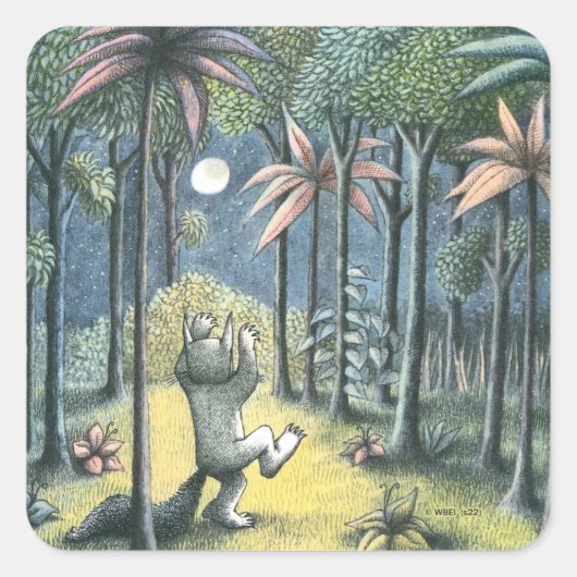 野生の物がある場所 |シーン6 スクエアシール (正面)