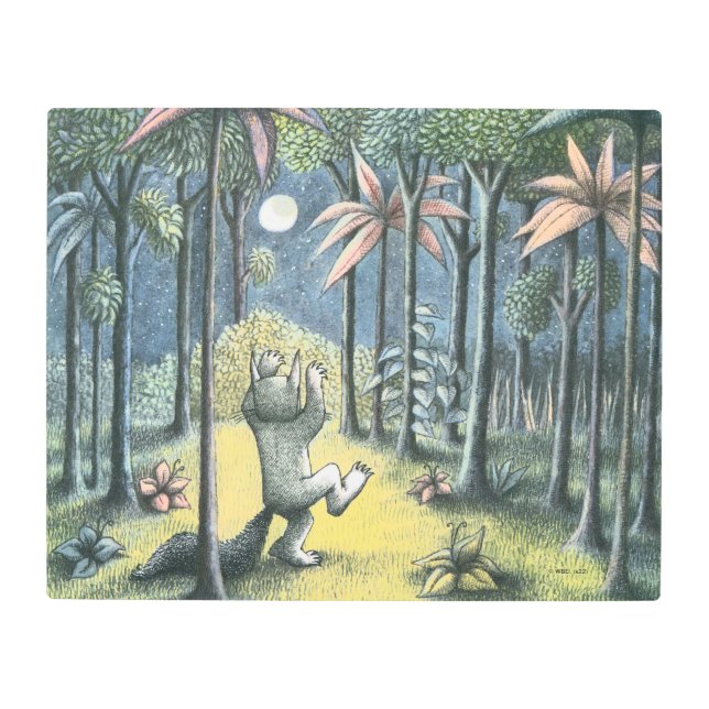 野生の物がある場所 |シーン6 メタルプリント (正面)