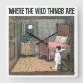 野生の物がある場所 |シーン7 スクエア壁時計 (正面)