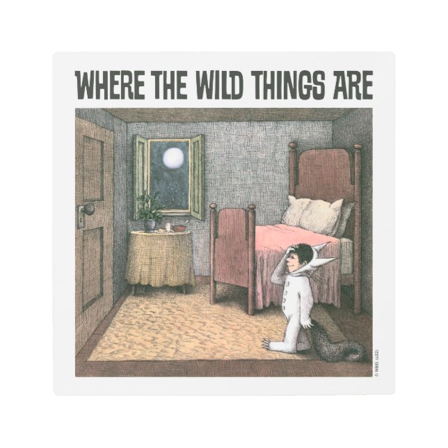 野生の物がある場所 |シーン7 メタルプリント (正面)