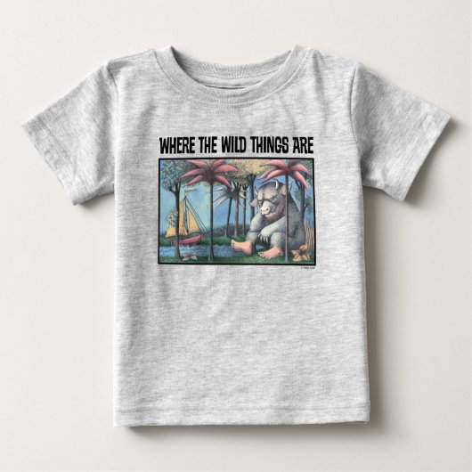 野生の物がある場所 |表紙 ベビーTシャツ (正面)