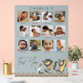 野生の物がある場所 – 12ヶ月フォトコラージュ アクリルサイン (ウェディング)