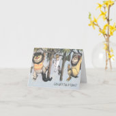 野生の物が存在する場所 |おめでとうございます カード (黄色い花)