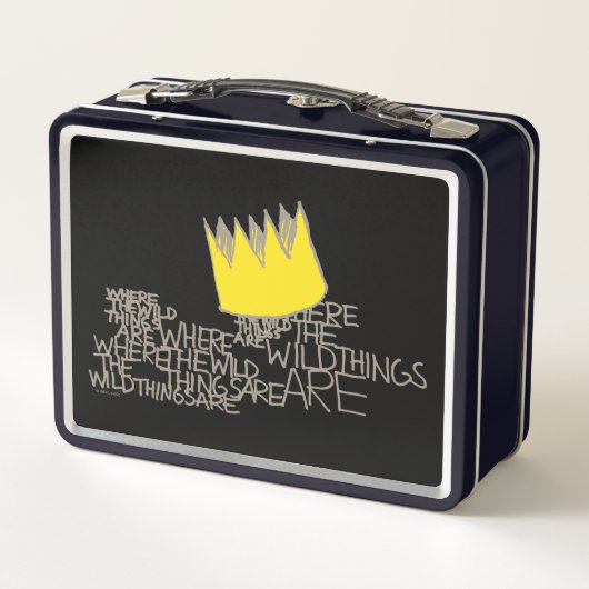 野生の物が存在する場所 |クラウン メタルランチボックス (裏面)