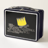 野生の物が存在する場所 |クラウン メタルランチボックス (正面)