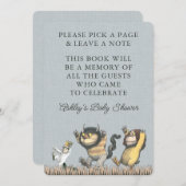 野生の物が存在する場所 |ブック記号 招待状 (正面/裏面)