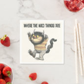 野生の物が存在する場所 |ワイルドなもの スタンダードカクテルナプキン (インサイチュ)