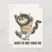 野生の物が存在する場所 |ワイルドなもの ポストカード (正面/裏面)