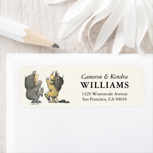 野生の物が存在する場所 |ワイルドなもの ラベル (インサイチュ)