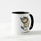 野生の物が存在する場所 |ワイルドなアイテム |名前の追加 マグカップ (正面右)