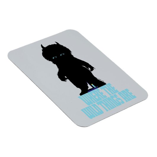 野生の物が存在する場所 |ワイルドThingシルエット マグネット (右側)