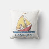 野生の物が存在する場所 |名前の追加 クッション (正面)