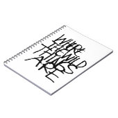 野生の物が存在する場所 |手書き ノートブック (左側)