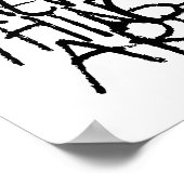 野生の物が存在する場所 |手書き ポスター (角)