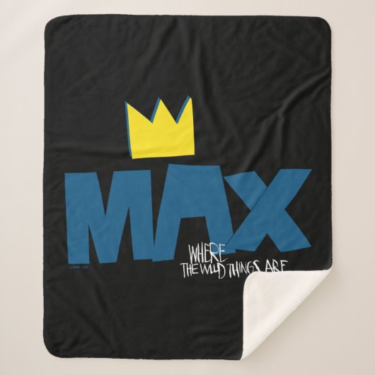 野生の物が存在する場所 |最大とクラウン シェルパブランケット (正面)