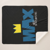 野生の物が存在する場所 |最大とクラウン シェルパブランケット (正面(横))