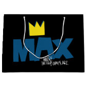 野生の物が存在する場所 |最大とクラウン ラージペーパーバッグ (正面)