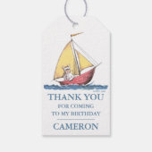 野生の物が存在する場所 |最大セーリング ギフトタグ (裏面)