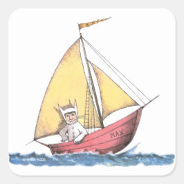 野生の物が存在する場所 |最大セーリング スクエアシール