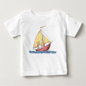 野生の物が存在する場所 |最大セーリング ベビーTシャツ (正面)