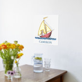 野生の物が存在する場所 |最大セーリング 箔ポスター (レイダウン (キッチン))