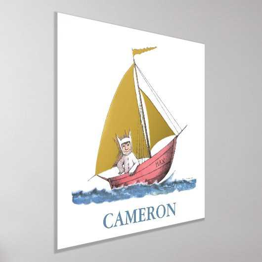 野生の物が存在する場所 |最大セーリング 箔ポスター (レイダウン)