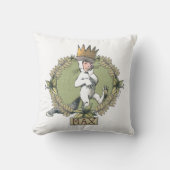 野生の物が存在する場所 |最大バッジ クッション (正面)