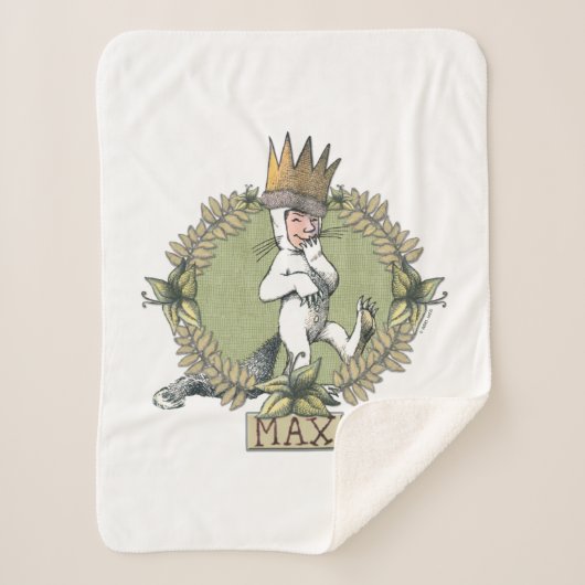 野生の物が存在する場所 |最大バッジ シェルパブランケット (正面)