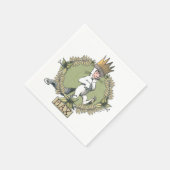 野生の物が存在する場所 |最大バッジ スタンダードカクテルナプキン (角)