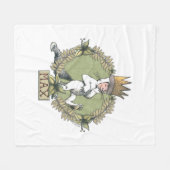 野生の物が存在する場所 |最大バッジ フリースブランケット (正面(横))