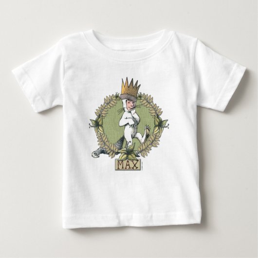 野生の物が存在する場所 |最大バッジ ベビーTシャツ (正面)