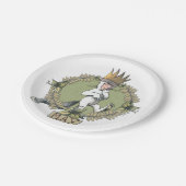 野生の物が存在する場所 |最大バッジ ペーパープレート (アングル)