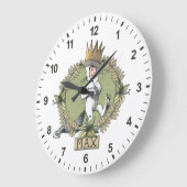 野生の物が存在する場所 |最大バッジ ラージ壁時計 (傾斜)