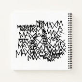 野生の物が存在する場所 |最大反復回数 ノートブック (裏面)