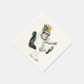 野生の物が存在する場所 |最大 スタンダードカクテルナプキン (角)