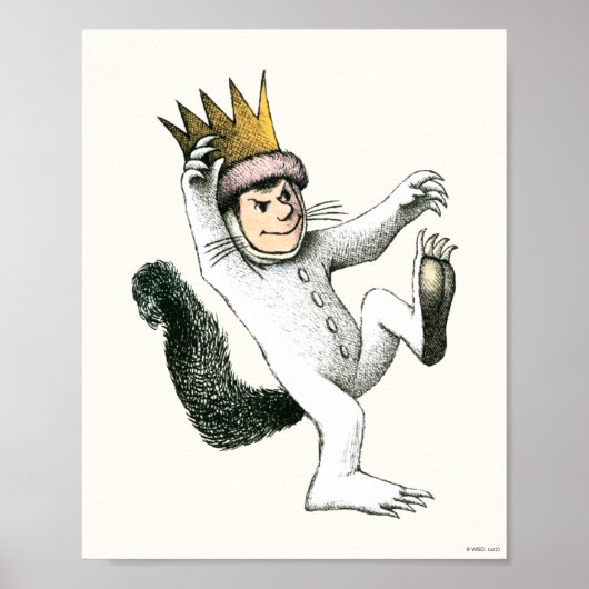 野生の物が存在する場所 |最大 ポスター (正面)