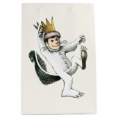 野生の物が存在する場所 |最大 ミディアムペーパーバッグ (正面)