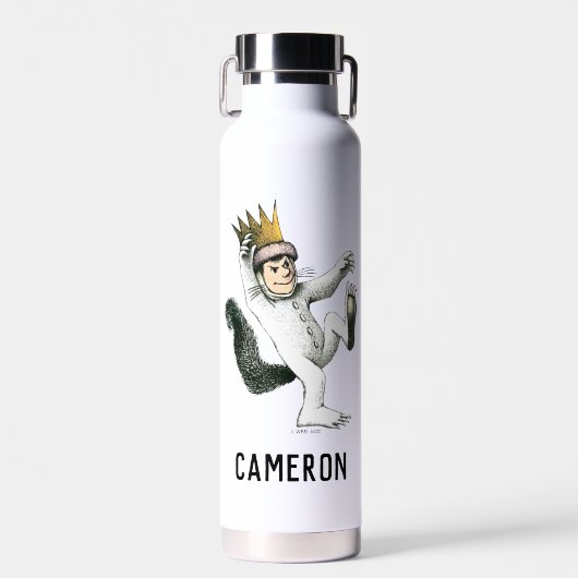 野生の物が存在する場所 |最大 |名前の追加 ウォーターボトル (正面)