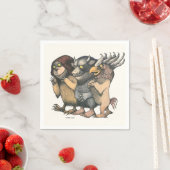 野生の物が存在する場所 |生物 スタンダードカクテルナプキン (インサイチュ)