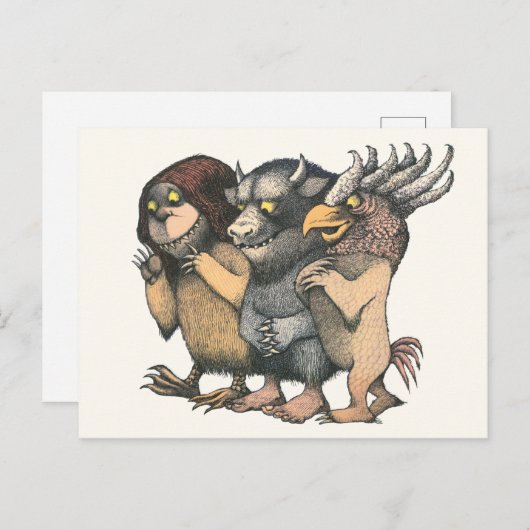 野生の物が存在する場所 |生物 ポストカード (正面/裏面)